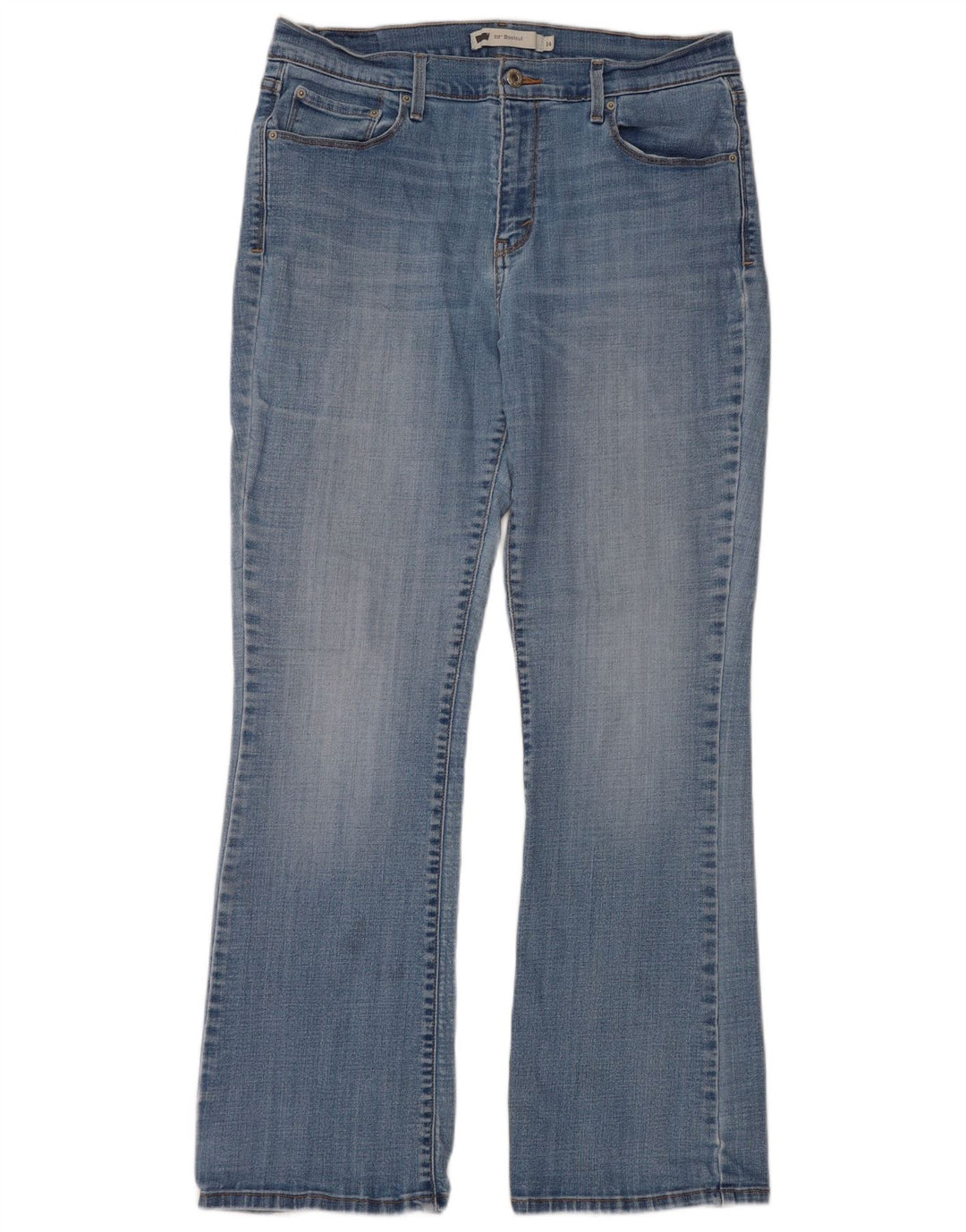 LEVI'S Jeans 515 Bootcut para mujer US 14 XL W34 L31 Azul