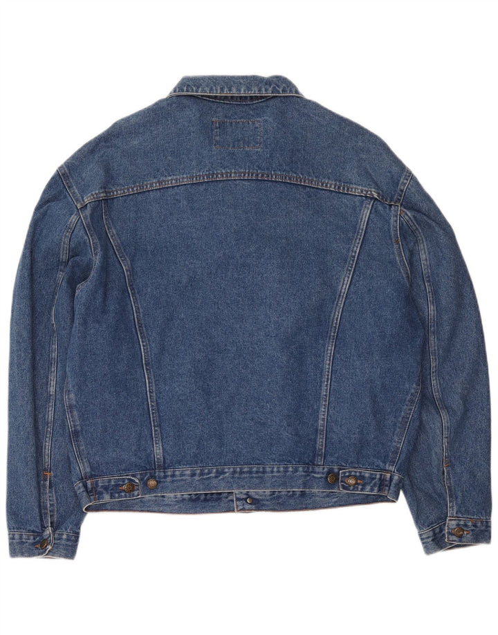 Carrera Chaqueta vaquera para hombre UK 42 XL Algodón azul