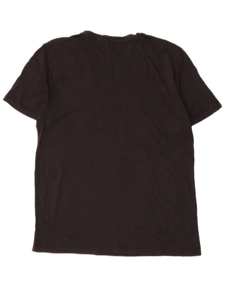 Hurley - Camiseta gráfica para hombre, talla grande, color negro