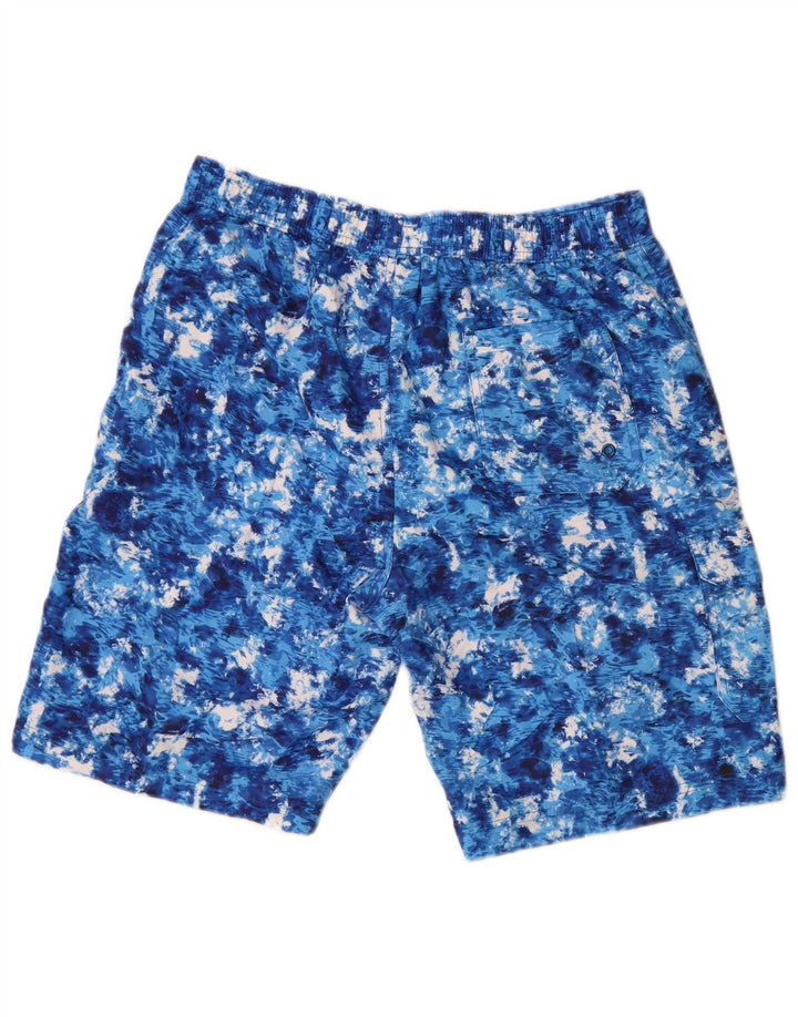 Bañador para hombre Mountain Warehouse Shorts de poliéster teñido anudado azul medio