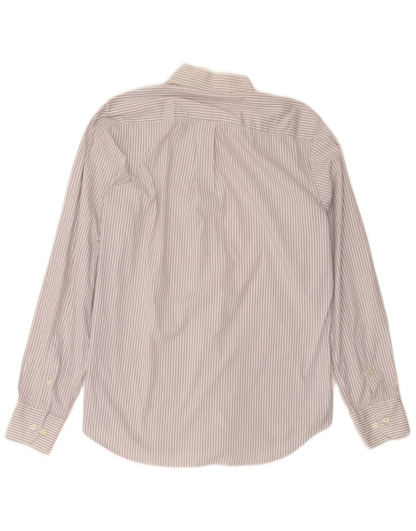 Camisa Armata Di Mare para hombre IT 48 Medium White Pinstripe