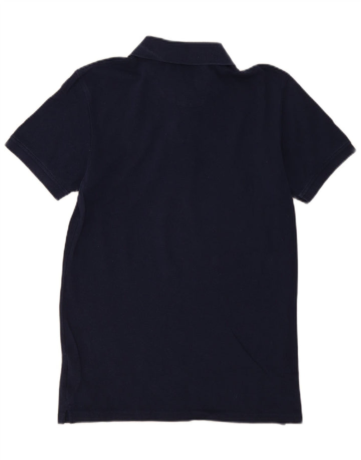 Lyle & Scott Polo para hombre pequeño de algodón azul marino
