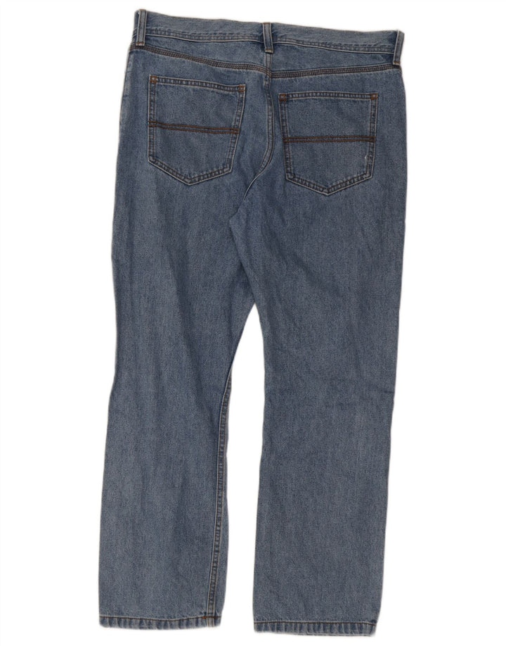 Marks & Spencer Vaqueros rectos para hombre W34 L29 Algodón azul