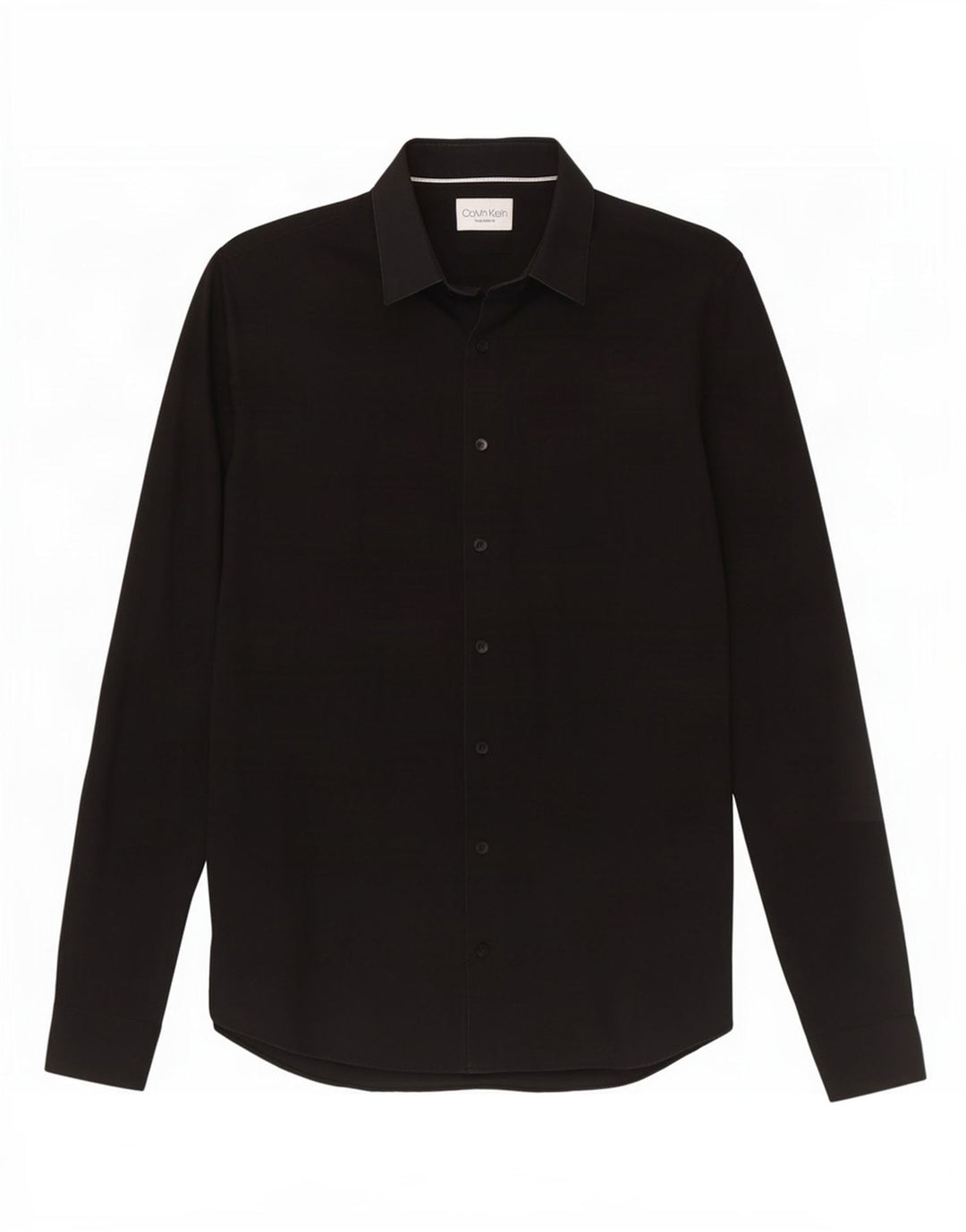 Calvin Klein Camisa Extra Slim Fit para Hombre Talla 38 15 Mediano Negro