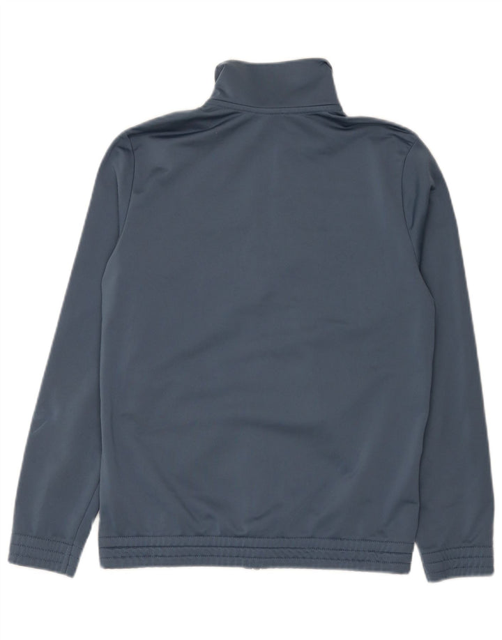 Adidas - Chaqueta de chándal para niño (12-13 años), color gris, poliéster