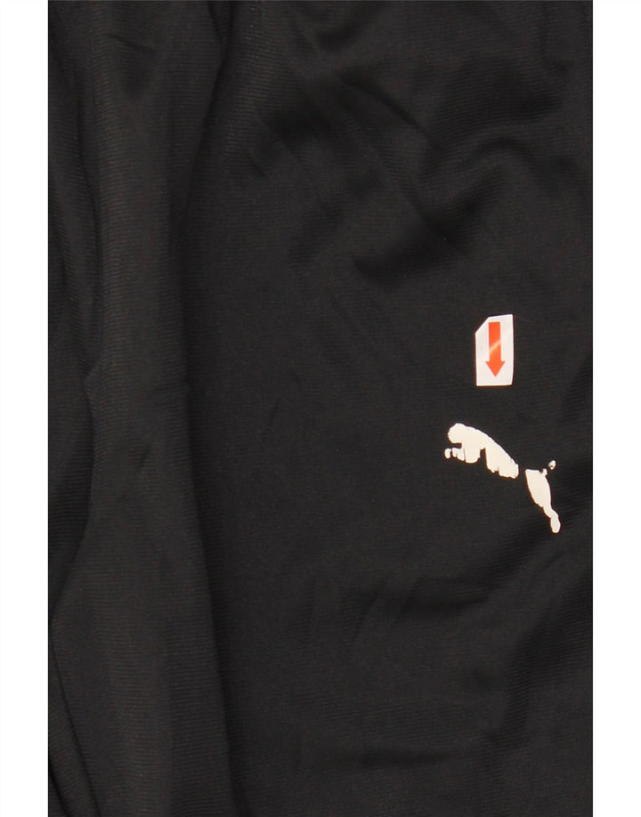 PUMA Pantalones de chándal para niño Joggers 7-8 años Small Negro Poliéster