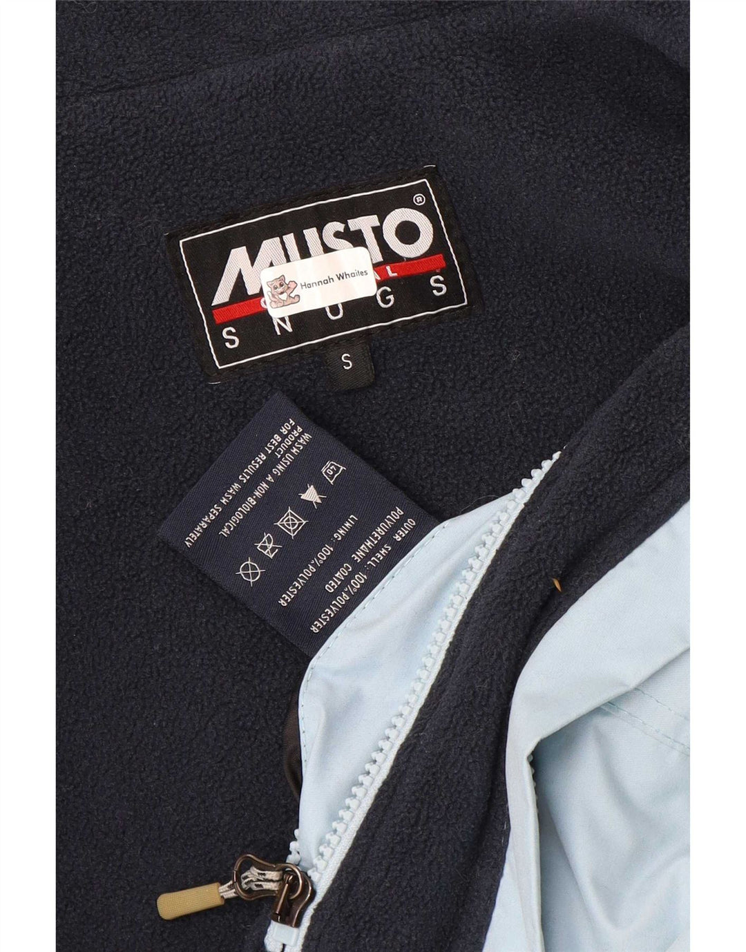 Musto Chaqueta Bomber para Hombre UK 36 Small Azul Poliéster