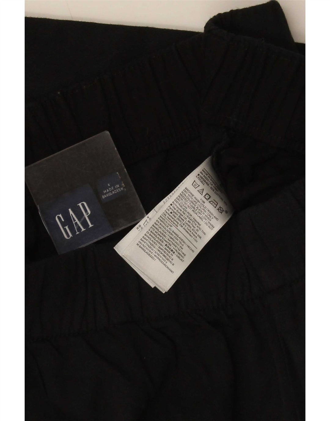 Gap Pantalones cargo rectos para mujer, talla grande, W34 L29, algodón negro