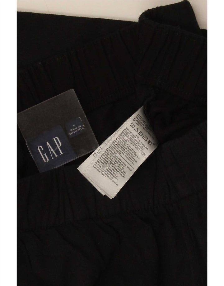 Gap Pantalones cargo rectos para mujer, talla grande, W34 L29, algodón negro