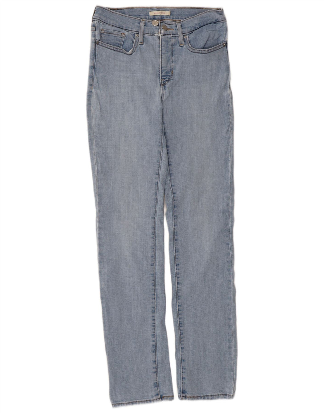 Levi's Mujer 312 Shaping Slim Jeans W27 L30 Algodón Azul