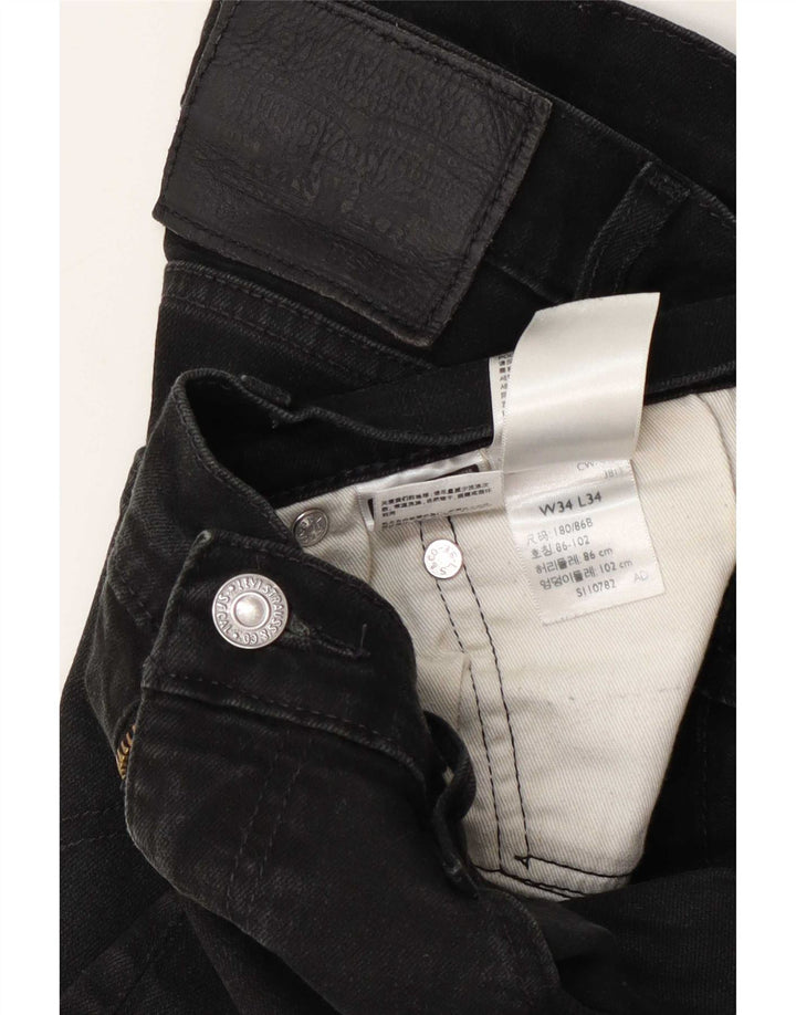 Levi's Vaqueros ajustados para hombre W34 L34 Algodón gris