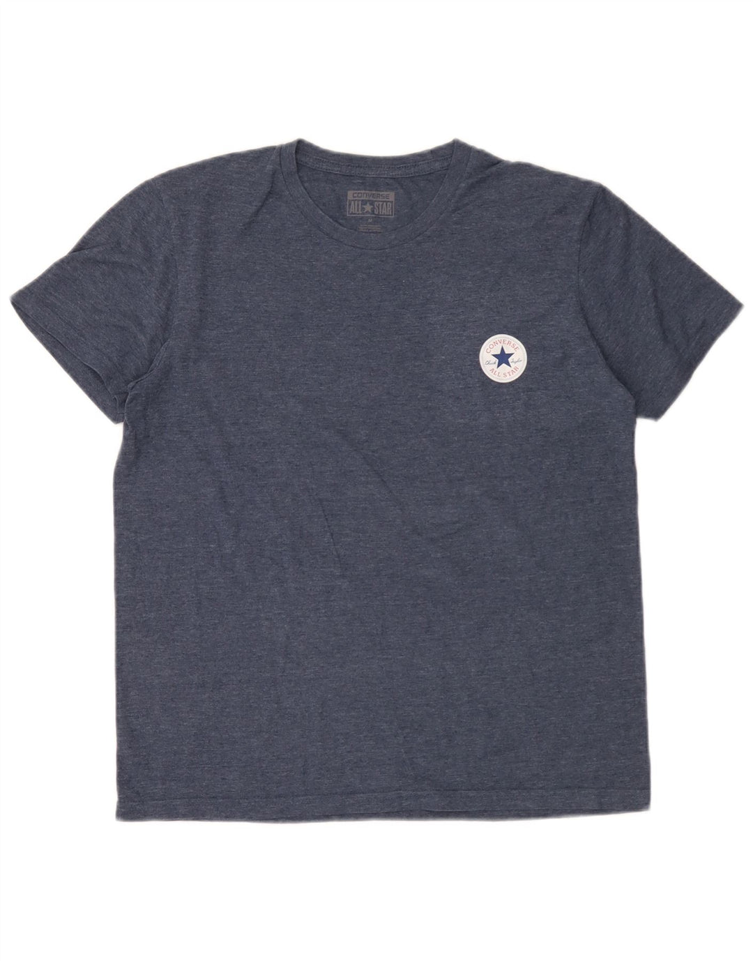 Converse Hombre Chuck Taylor Camiseta Top Algodón Azul Medio