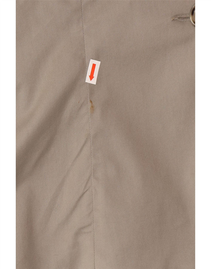 Armani Jeans Chaqueta Blazer de 2 Botones para Mujer US 14 XL Algodón Gris