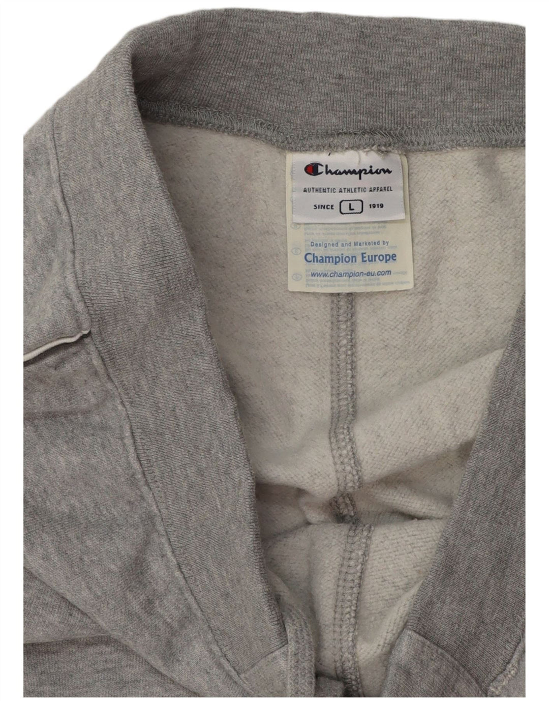 CHAMPION Pantalones de chándal para mujer UK 14 Large Grey Cotton