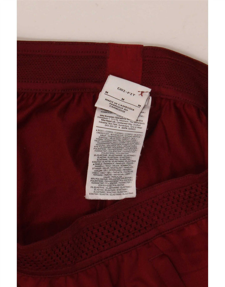 Pantalones De Chándal Nike Hombre Rojo Medio Color Block Poliéster
