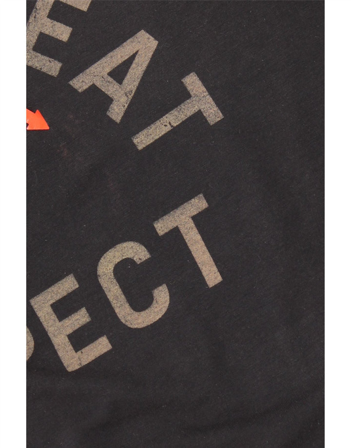 Under Armour Camiseta con gráfico Heat Gear para hombre, talla mediana, negra