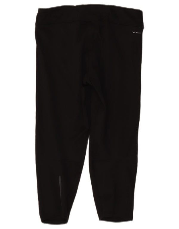 Adidas Leggings capri para correr para mujer UK 44 Medium Black Sports