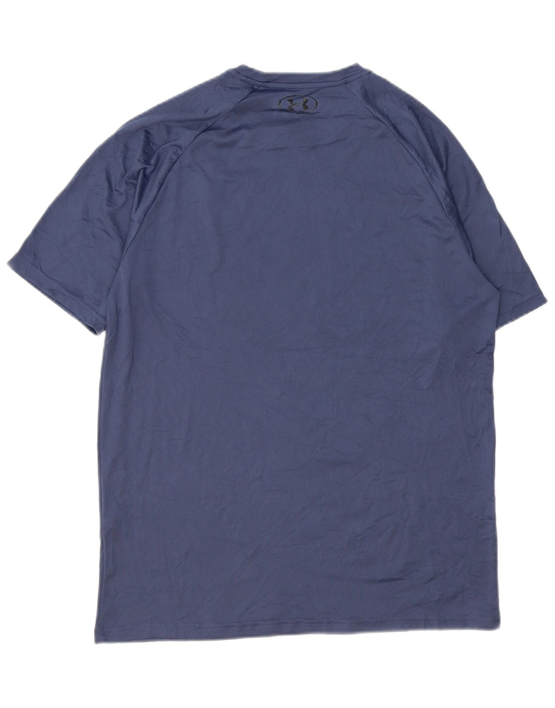 UNDER ARMOUR Camiseta gráfica Heat Gear para hombre Top Poliéster azul marino mediano