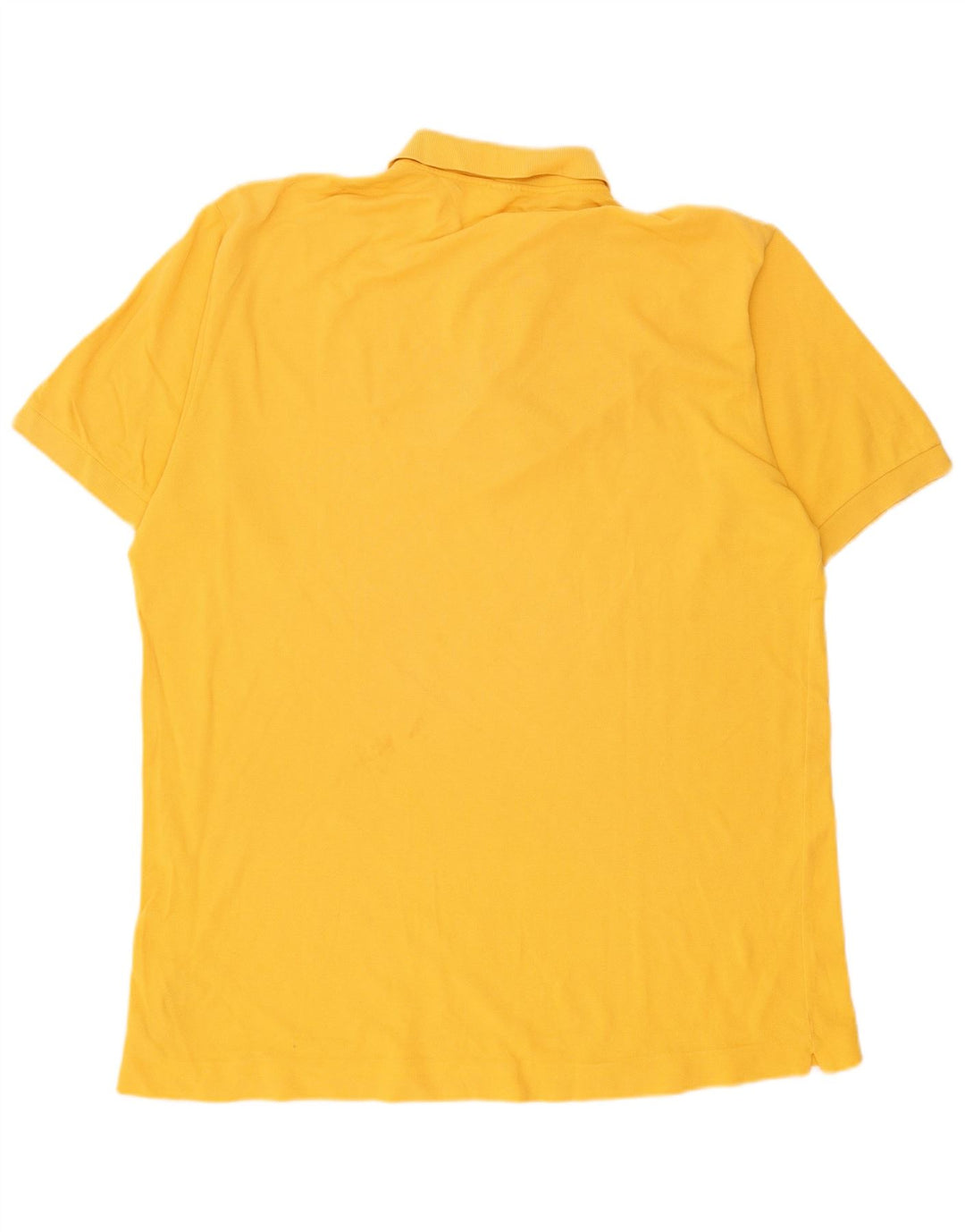 Benetton Polo Hombre Grande Amarillo Algodón