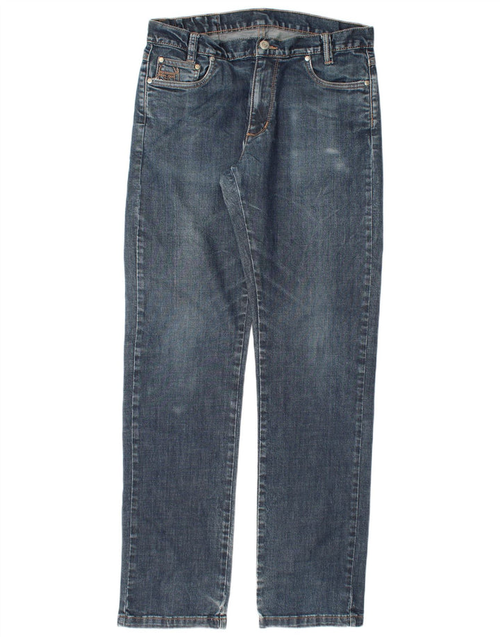 SERGIO TACCHINI Vaqueros rectos para hombre W34 L34 Algodón azul