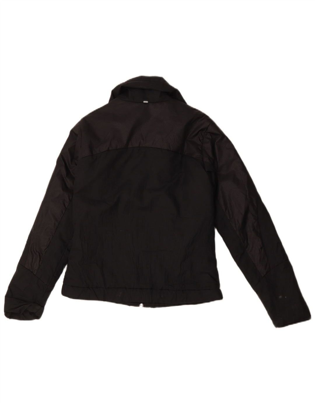 Adidas Chaqueta acolchada para mujer UK 10 Small Poliéster negro