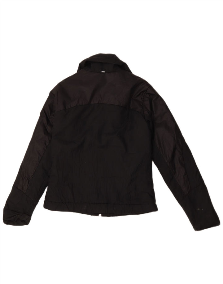 Adidas Chaqueta acolchada para mujer UK 10 Small Poliéster negro