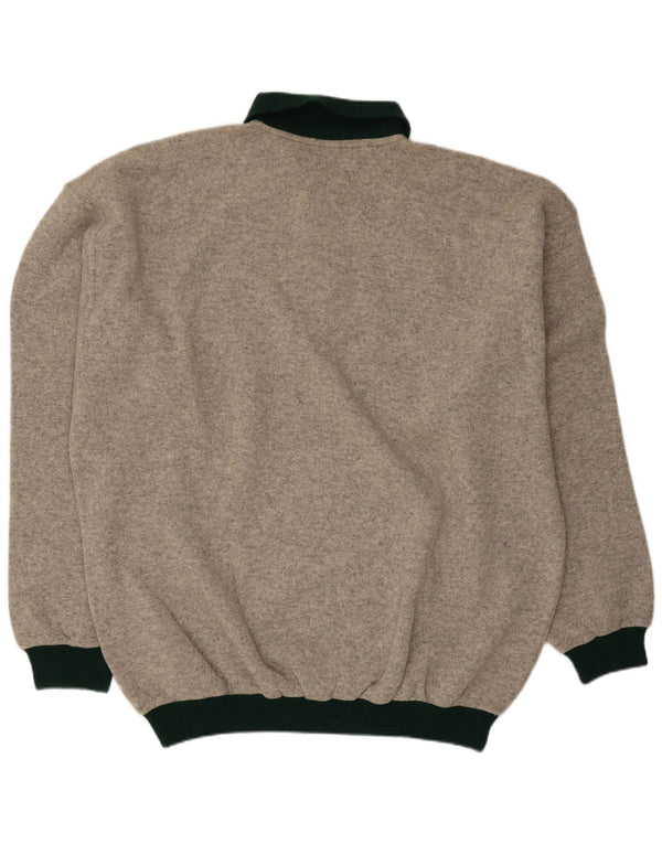 Pierre Cardin Jersey tipo polo para hombre IT 54 XL Lana color gris