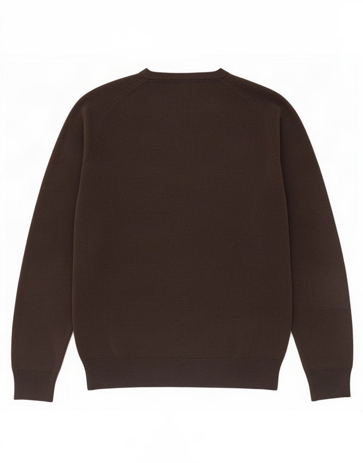 Marks & Spencer Suéter con Cuello en V para Hombre Acrílico Marrón Medio
