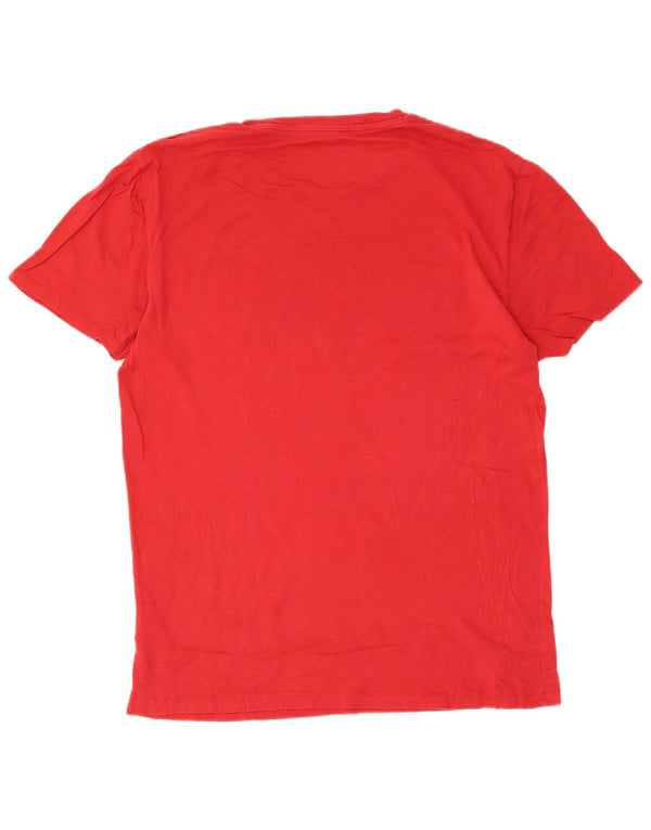 Camiseta Wrangler Hombre Top Medium Rojo Algodón