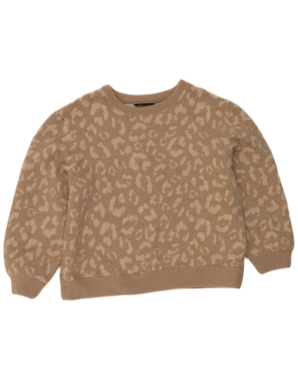 Marks & Spencer Suéter de Cuello Redondo para Mujer UK 44 Marrón Medio