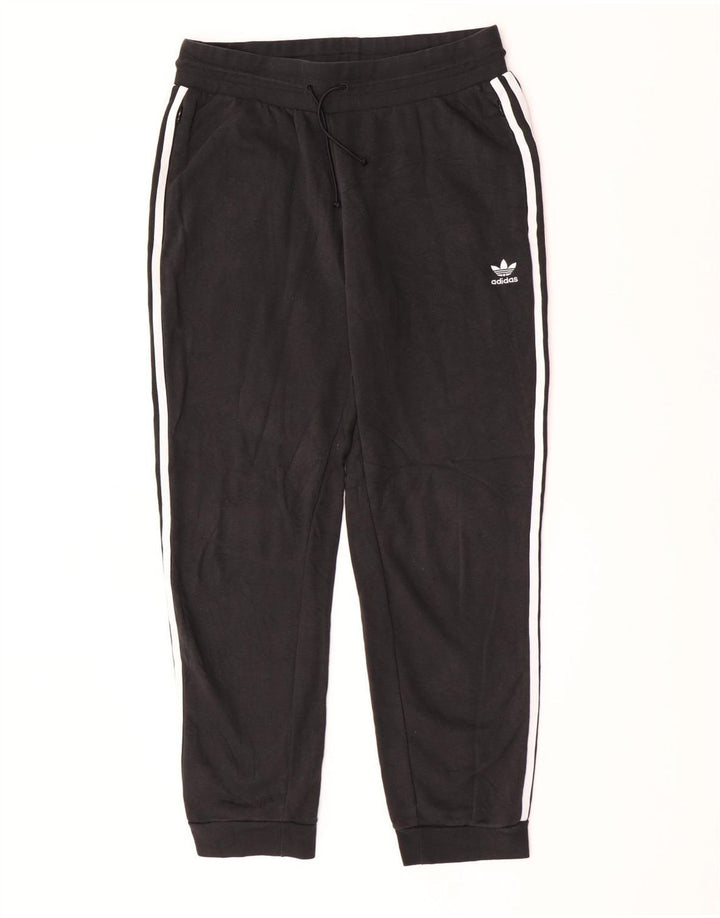 Adidas Hombre Pantalones De Chándal Joggers Medium Negro Algodón
