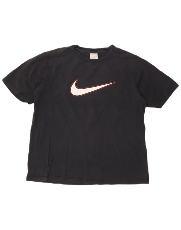 Nike Camiseta gráfica para hombre Top 2XL Azul marino Algodón