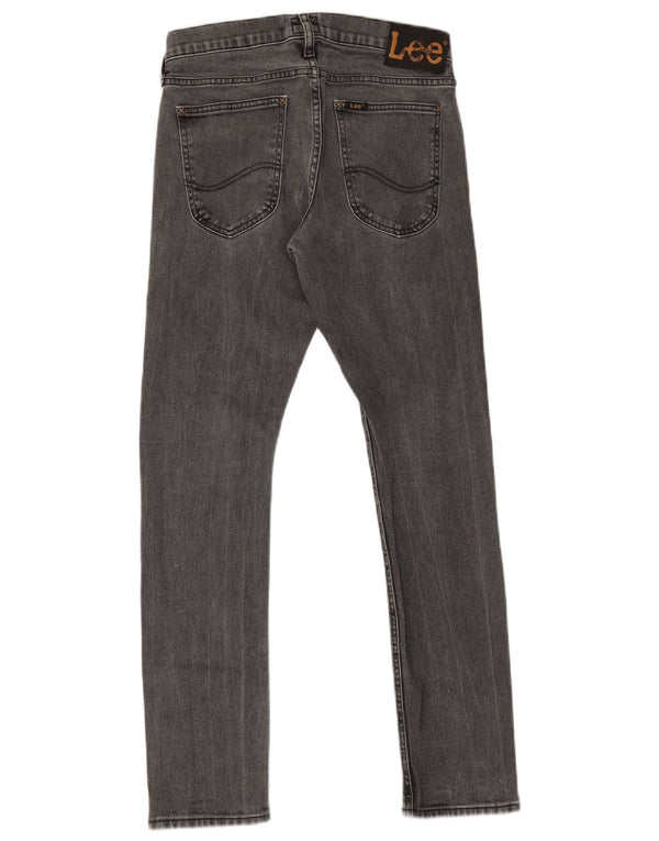 Lee Vaqueros Slim Luke para Hombre W28 L30 Algodón Gris