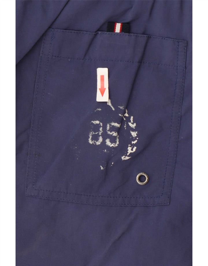 Shorts De Natación Tommy Hilfiger Hombre Graphic Cargo Azul Marino Medio