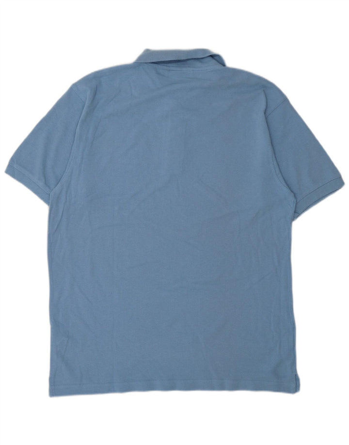 LOTTO Polo Hombre Algodón Azul Grande