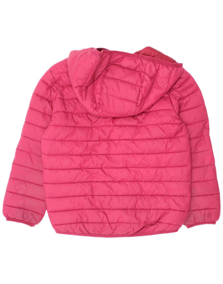 Berghaus Chaqueta acolchada con capucha para niña 5-6 años Rosa Poliéster