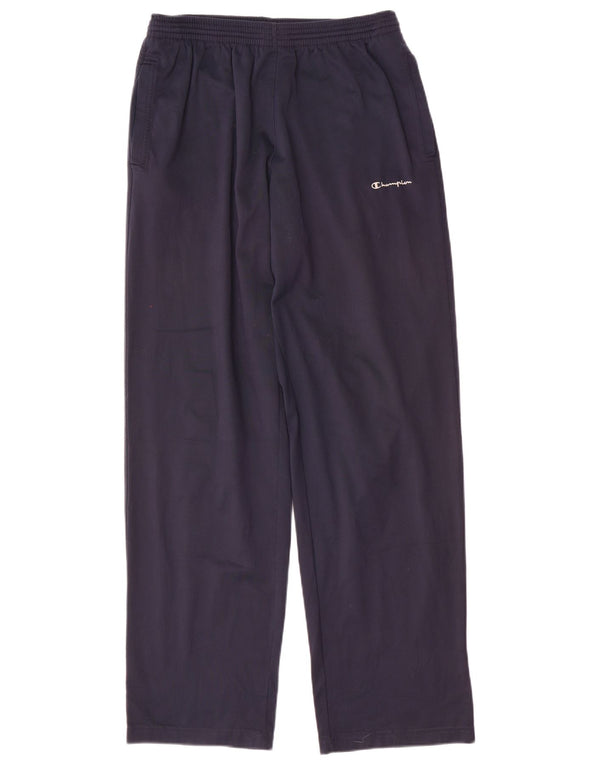 Champion Pantalón De Chándal Para Hombre Grande Azul Marino Poliéster