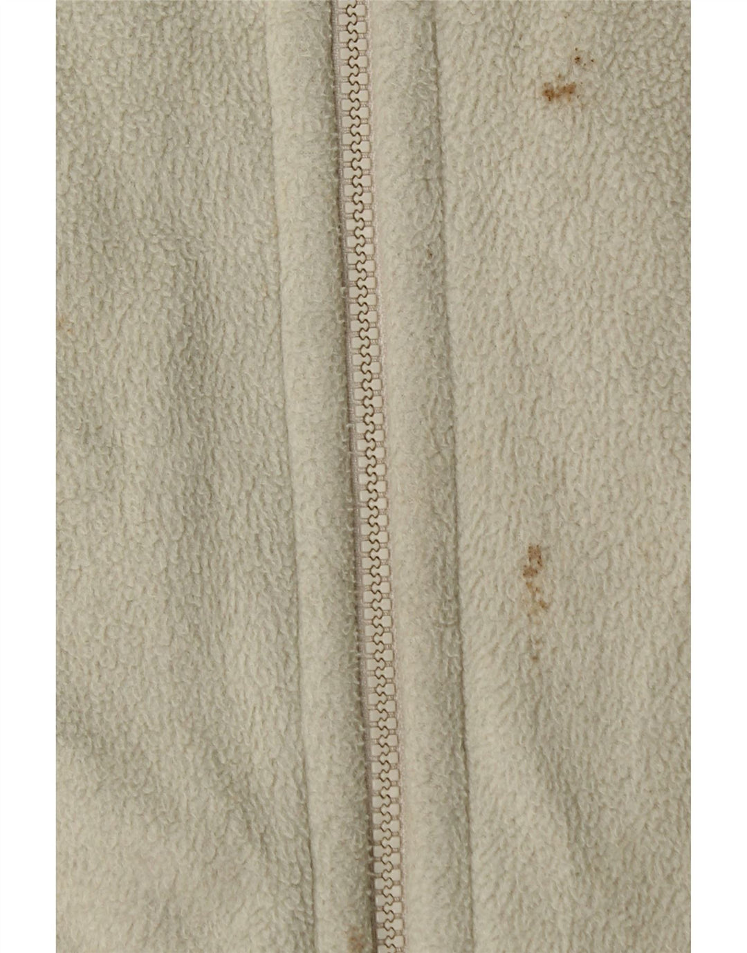 Jack Wolfskin Chaqueta polar gráfica para mujer UK 46 Grande Poliéster blanco roto