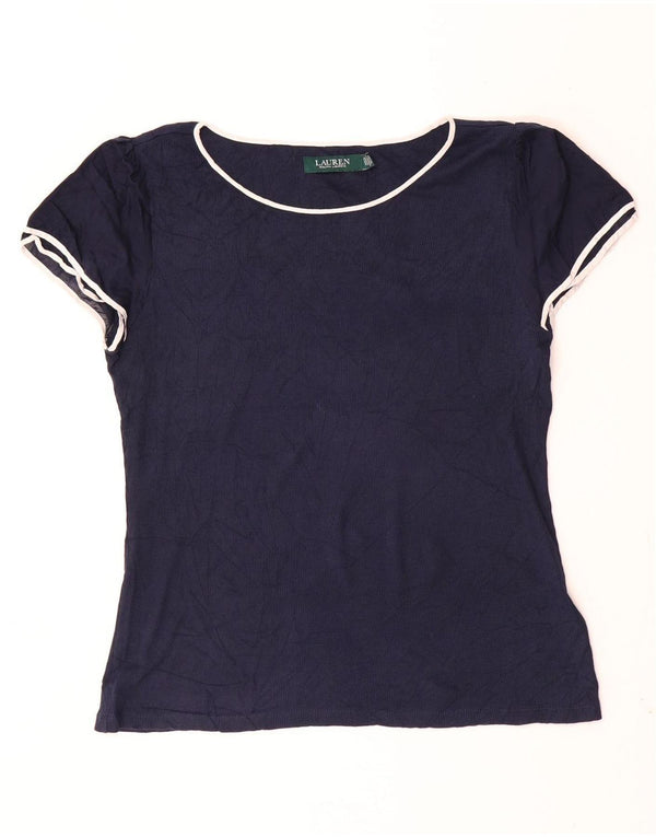 Ralph Lauren - Camiseta para mujer (talla XL), color azul marino
