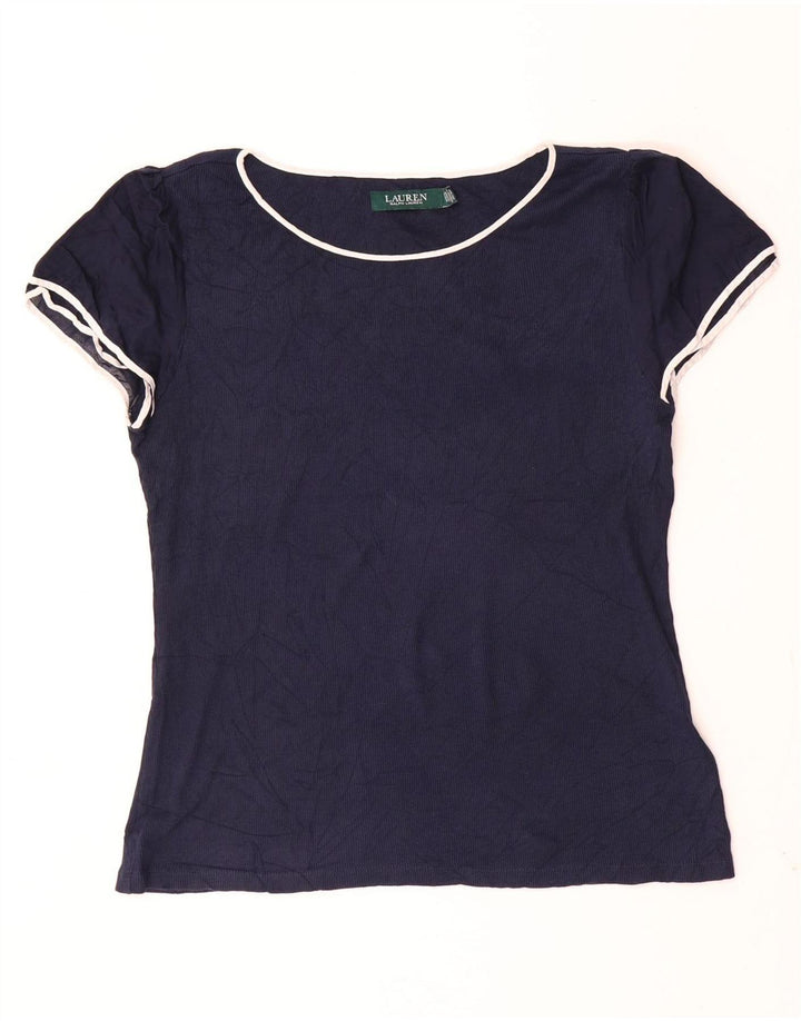Ralph Lauren - Camiseta para mujer (talla XL), color azul marino