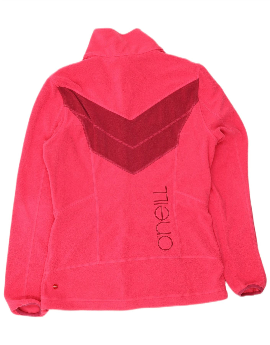 O'Neill Chaqueta polar gráfica para mujer UK 40 XL Poliéster con bloques de color rosa