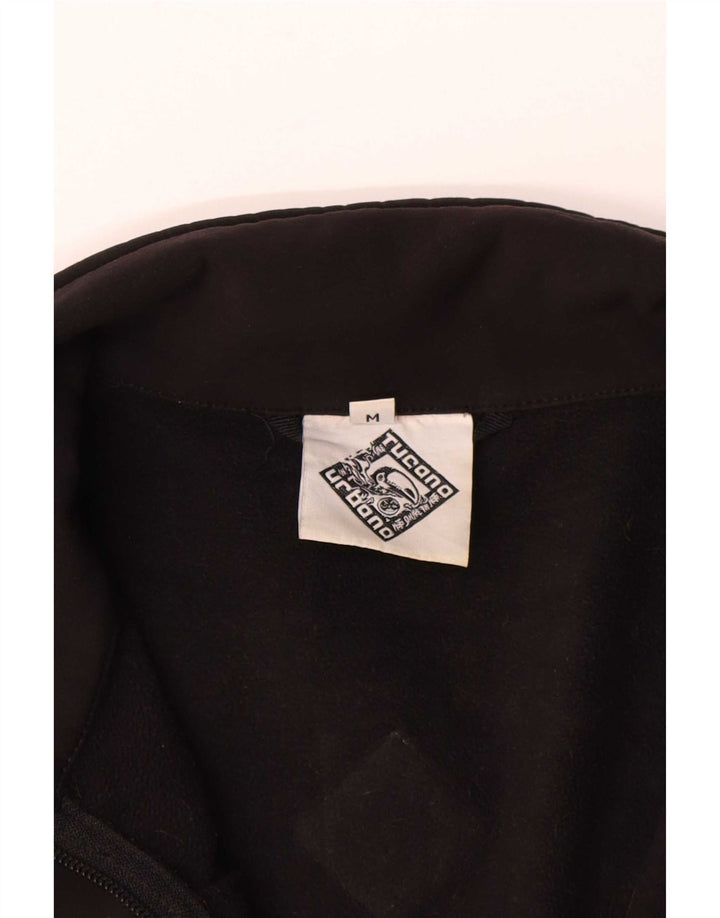 Tucano Urbano Chaqueta cortavientos para hombre UK 38 Mediana Negro Poliéster