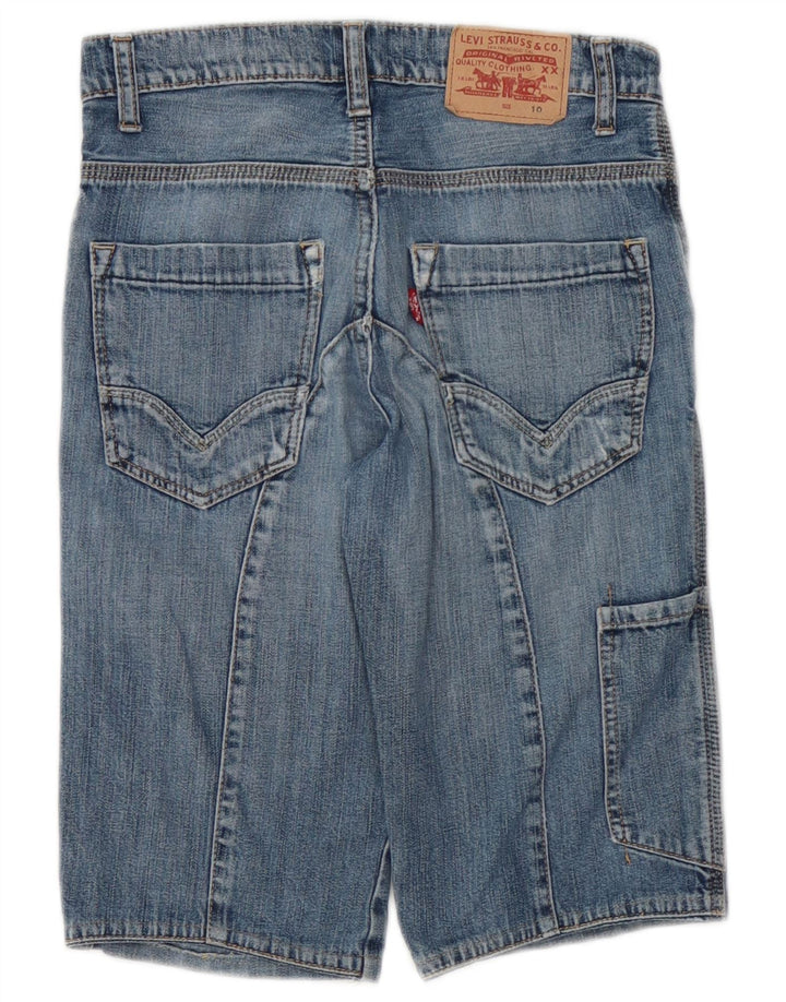 Levi's Shorts vaqueros cargo desgastados para niños 9-10 años W24 Azul