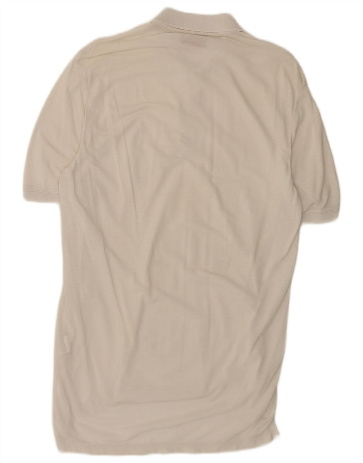 Polo Hugo Boss Hombre Pequeño Algodón Blanco