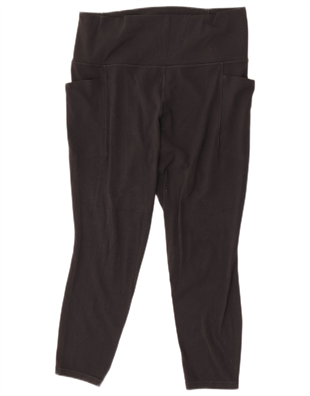 Athleta Leggings Capri para Mujer UK 46 Grande Nylon Negro