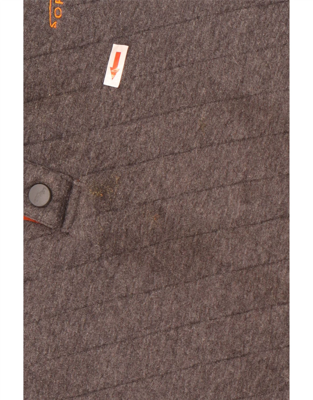 Orvis - Sudadera con cuello y botones para hombre, talla 2XL, algodón gris