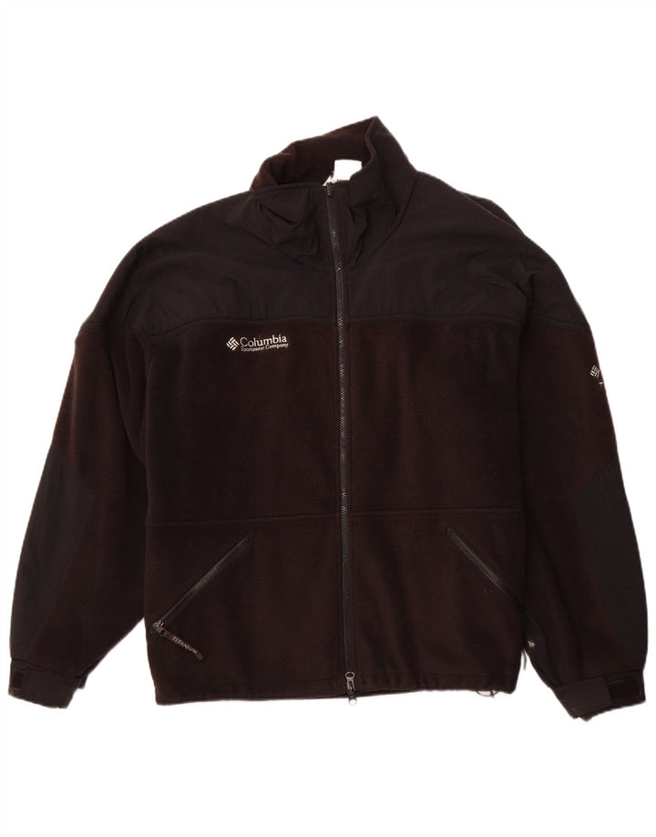 Columbia Chaqueta polar para hombre ES 42 XL Poliéster negro