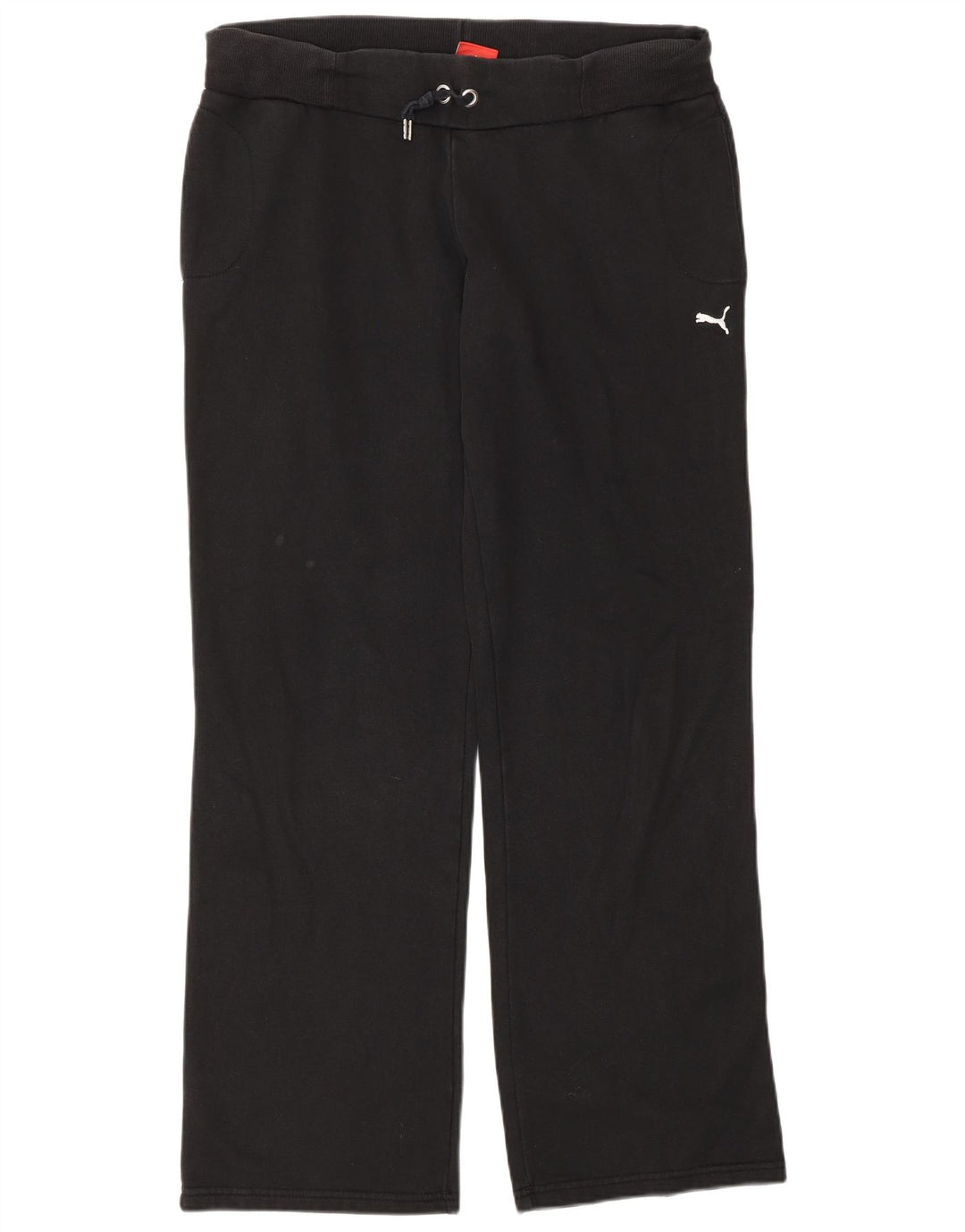 Puma Pantalones de chándal para mujer UK 12 Medium Black Cotton