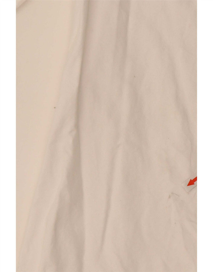 Superdry Camisa Mujer UK 46 Grande Algodón Blanco