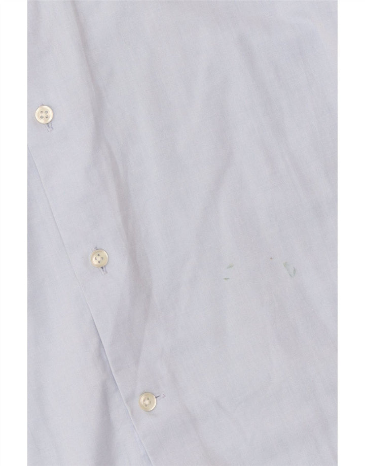 Camisa Reiss Slim Fit De Algodón Azul Pequeño |